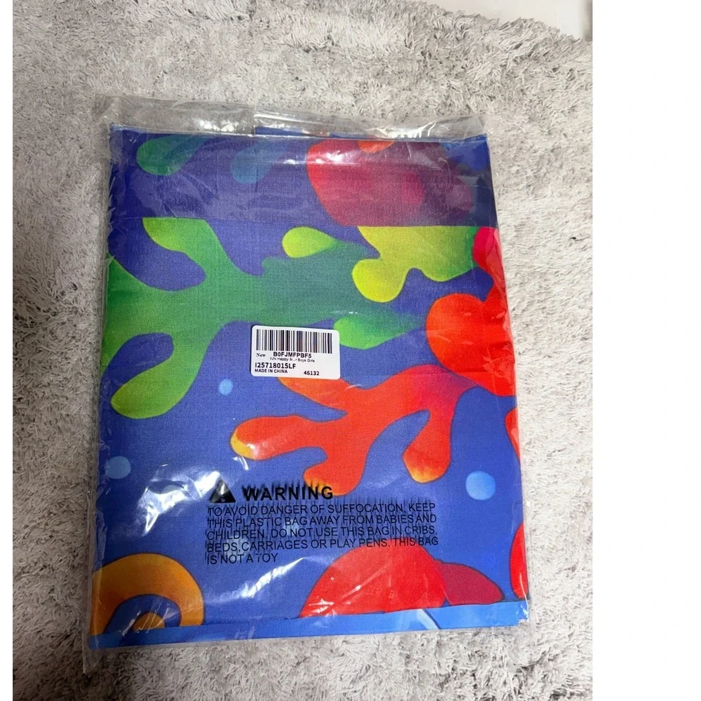 Happy 3rd Birthday Shark Backdrop Under the Sea Party Banner 71x43in‎ New READ